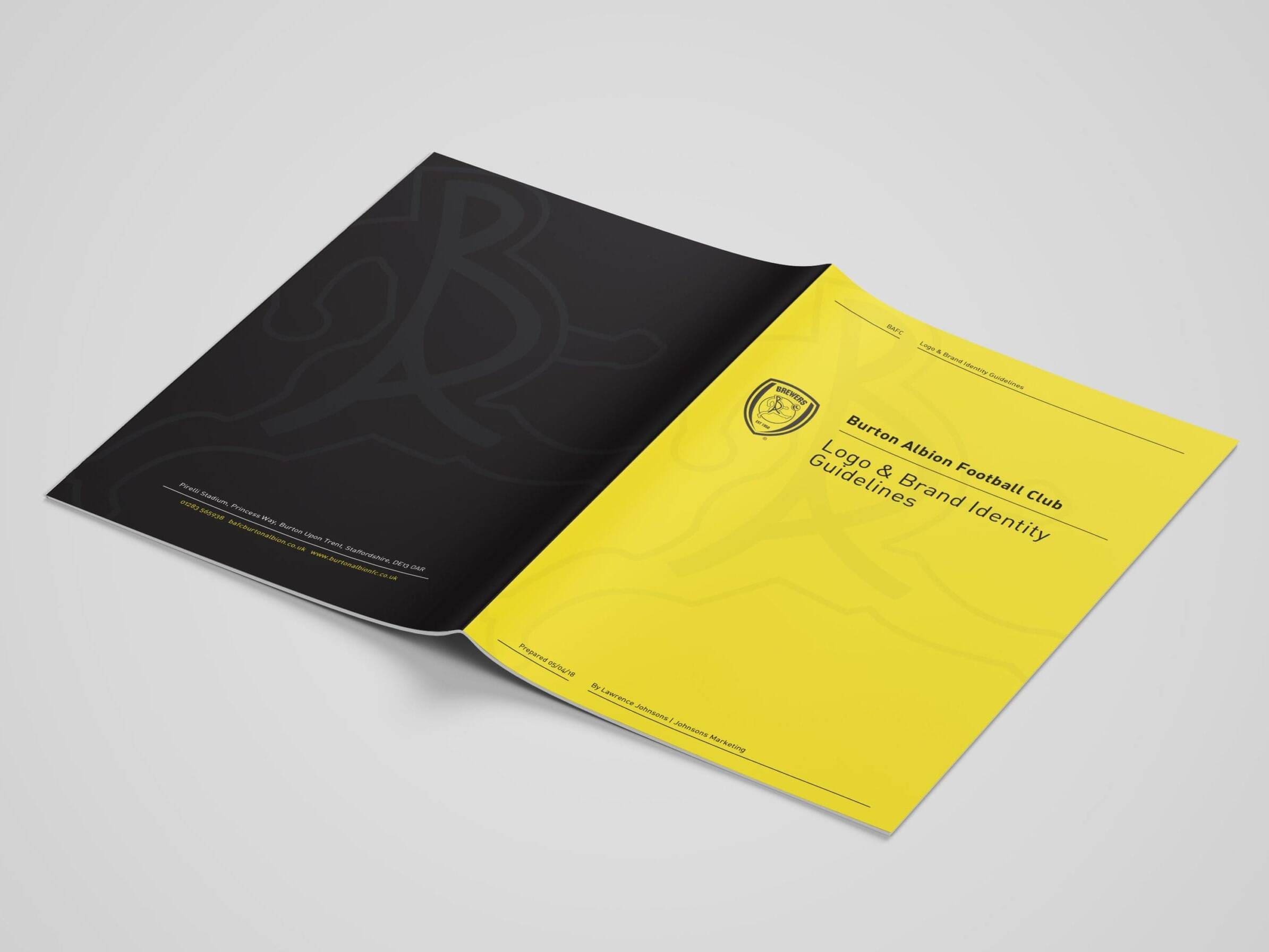 Burton Albon Football Club Brand Guidelines