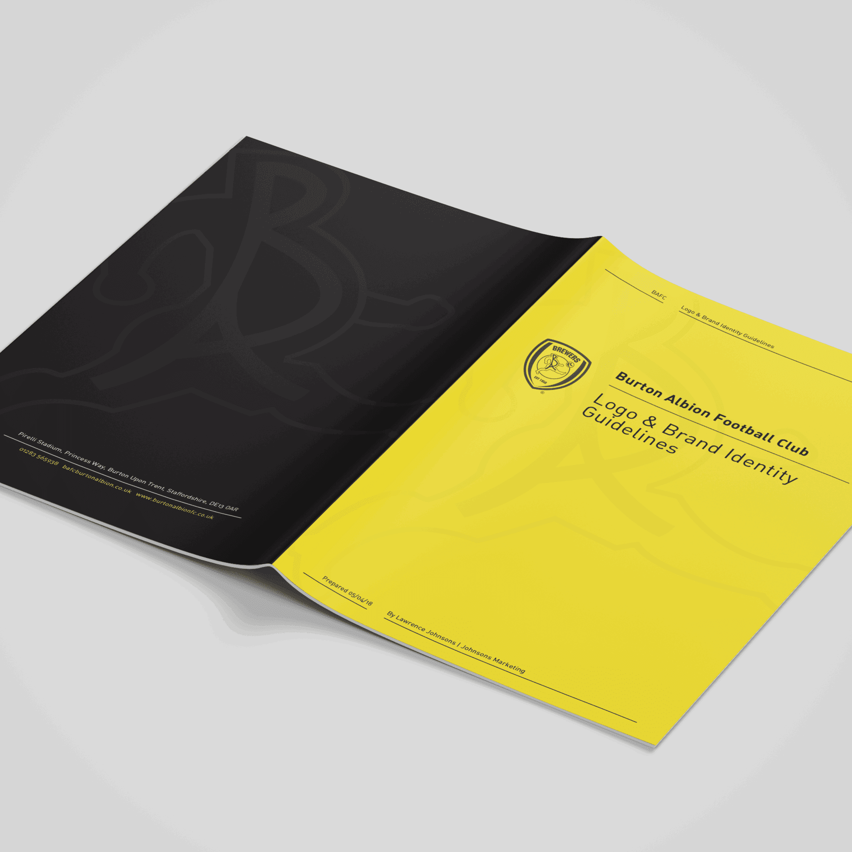 Burton Albon Football Club Brand Guidelines